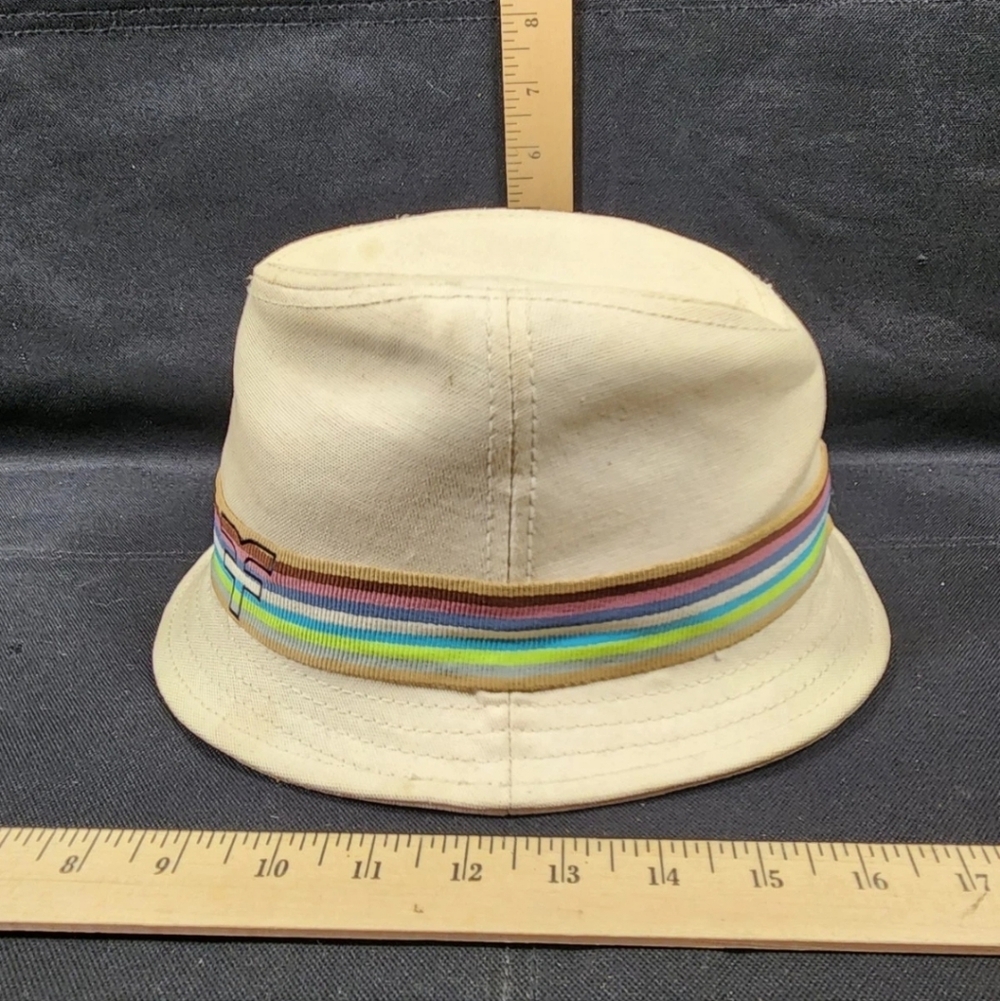 Vintage Fivefour Bucket Hat Pastel Color Band Unisex Adult